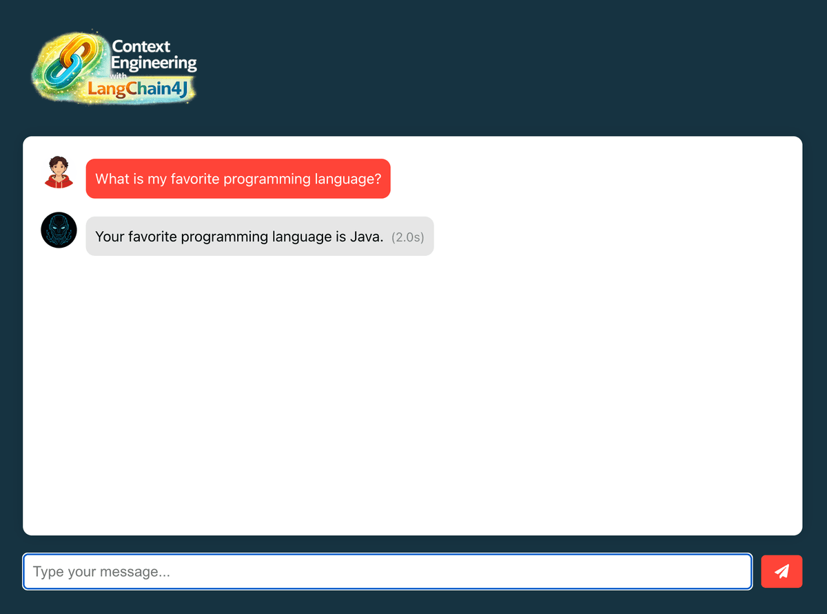 First query resulting in cache miss and LLM call